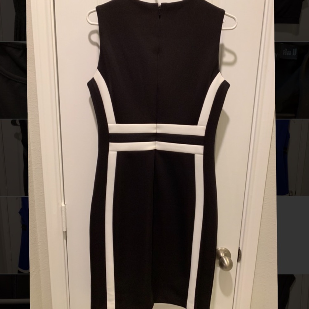 black dress
